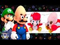 Mario Reacts to Bootleg Mario Toys ft. Luigi