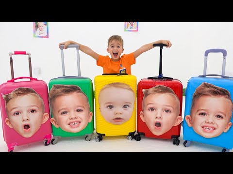 Baby Chris wants to travel Funny videos for children
