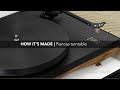 HOW IT'S MADE |  Pianosa turntable