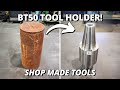 Making a BT50 Tool Holder for SIP Jig Borer Tooling! | Shop Made Tools