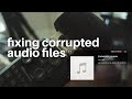 How to Fix CORRUPTED Audio Files (Zoom H6)