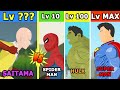 Saitama vs ALL Superheroes Level Challenge Rampage | Hero Animation