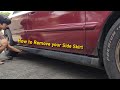 How to Remove your Side Skirt - Honda Accord