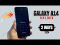Samsung Galaxy A14 5G Hard Reset Removing PIN, Password, Fingerprint pattern Remove 2023.