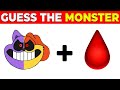 Guess The Monster (Poppy Playtime) By EMOJI And VOICE Smiling Critters Character | Dogday, Catnap
