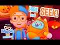 Blippi and TABBS Play Hide and Seek on Halloween! | 3 HOURS OF BLIPPI HALLOWEEN! | Blippi Toys