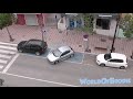 FUNNY WOMAN DRIVER PARKING FAIL