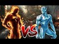 Human Torch VS Iceman | Who Wins?