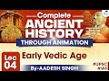 Complete History Through Animation | Lec 4 | Early Vedic Age | By Aadesh Singh | StudyIQ IAS