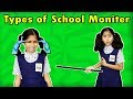 Types Of Monitors In School | Funny Video | Pari's Lifestyle
