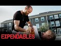'Lee Fights On The Basketball Court' Scene | The Expendables
