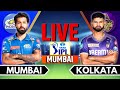 IPL 2024 Live: MI vs KKR Live Match | IPL Live Score & Commentary | Mumbai vs Kolkata Live Match