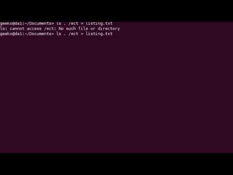 Download Redirecting and Piping in Linux free