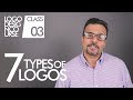 7 types of Logos and their usage - Logo Design Course Class 3 in Urdu / Hindi