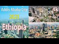 Addis Ababa City , Ethiopia 4K By Drone 2023