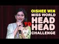 Miss World 2018 |  Jannatul Ferdous Oishee - Win Moment | Final Head to Head Challenge