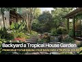 From Drab to Fab Making Your Backyard a Tropical House Garden Paradise