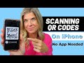 How to Scan QR Code on iPhone 📱 | NO APP NEEDED