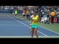 Sania Mirza and Colin Fleming US Open 2012 mixed doubles quarterfinal clip