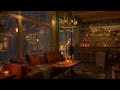 Soft Jazz Music for Stress Relief, Unwind ☕ Smooth Piano Jazz Music ~ Cozy Coffee Shop Ambience 🌧️