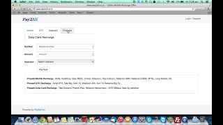 Recharge Website Demo