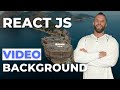 How to Create a Video Background Component in React JS - With a Background Overlay