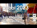 Dubai 🇦🇪 Burj Khalifa City Centre [ 4K ] Walking Tour