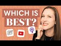 Blog vs Podcast vs YouTube Channel: Which one should YOU start in 2023