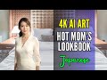 【AI ART】Hot Mom Beauty  Bussiness Wear Japanese - Ai Lookbook Girl,ai sexy girl,bbw