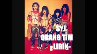 SYJ - Orang Timur (lirik)