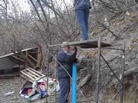 Бурение скважины своими руками на плывуне