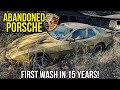 First Wash in 15 Years: ABANDONED Barn Find Porsche | Car Detailing Restoration