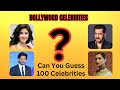 Guess the Bollywood Celebrity in 3 Seconds | 100 Most Famous Bollywood People in 2023