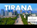 Historia e Tiranës dhe ndërtimet më të rëndësishme të kryeqytetit shqiptar [4K Drone Video]