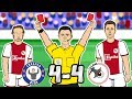 🔴2 SENT OFF! 4-4!🔴 Chelsea vs Ajax (Champions League 2019 Parody Goals Highlights 2 Red Cards)