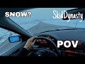 Snow/Rain Drifting // BMW 328i // POV