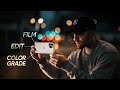 how i FILM, EDIT & COLOR GRADE iPhone CINEMATIC MODE video!