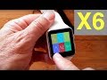 Bakeey X6 Dual Mode Smartwatch with Curved Screen: Unboxing and 1st Look