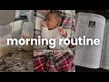 My REALISTIC Morning Routines With A Newborn Baby | Pumping, Breastfeeding, & Postpartum Struggles