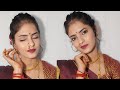 traditional Maharashtrian makeup tutorial|| step by step|| #shorts #makeup #marathi #tutorial