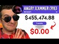 I Made This Angry Scammer Cry After 1 Year (we caught him)
