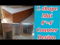 L shape Mai 8'×4' Counter Design only 25,000 Mai #counter