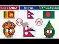Sri Lanka vs Nepal vs Bangladesh - Country Comparison