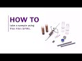 How to take a sample using Thin Film SPME