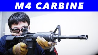 TOP JAPAN M4 カービン 電動ガン ライブカートモデル レビュー#129