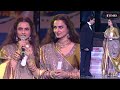 When Rekha Received Lifetime Achievement Award At Filmfare Awards | FULL SPEECH | Rekha Birthday Spl