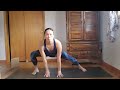 Seated  side stretch variations Yoga Pose.. Vira Parighasana or the Gate Pose