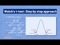 Two-Sample t-test (Unequal variances): A 5-Step Hypothesis Testing Guide