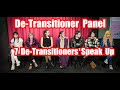 Detrans Awareness Day Panel Discussion With Detransitioners For 'No Way Back 'Documentary