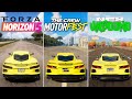 The Crew Motorfest vs Forza Horizon 5 vs NFS Unbound - Physics and Details Comparison